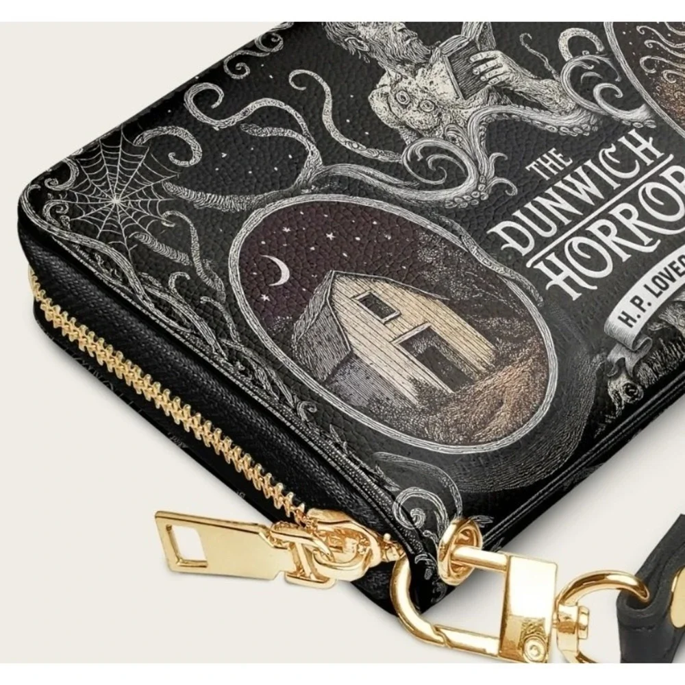 The Dunwich Horror‎ Wallet Horror Goth Halloween H P Lovecraft New NWT Cthulhu